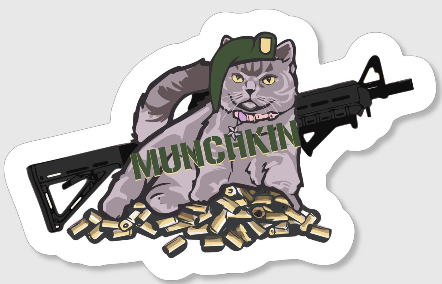 Sticker: VFT Munchkin 2x3''