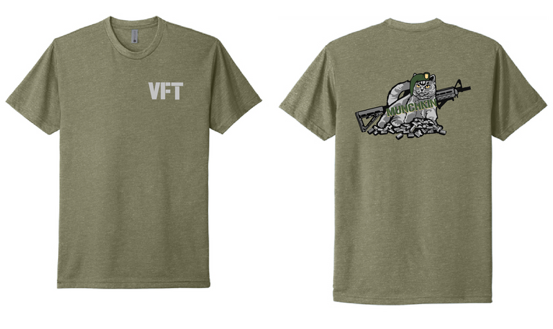 T-Shirt: Munchkin Green Beret Black