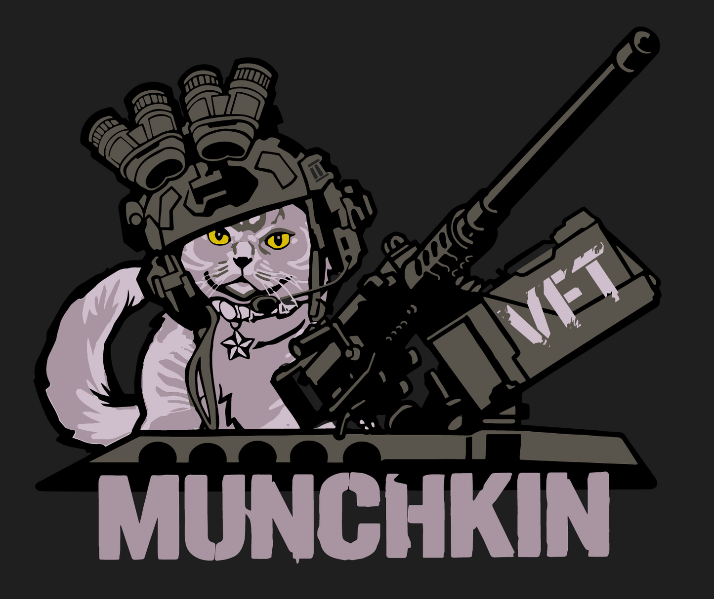 Sticker: Munchkin Quad Nods