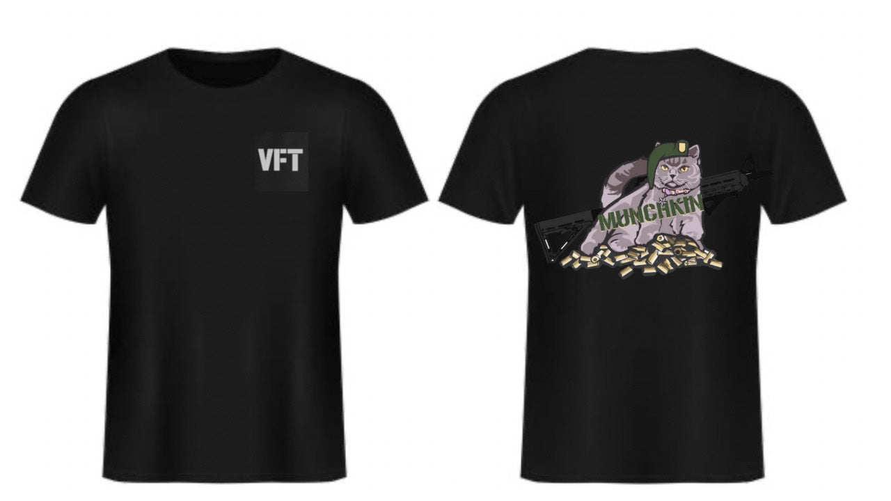 T-Shirt: Munchkin Green Beret Black