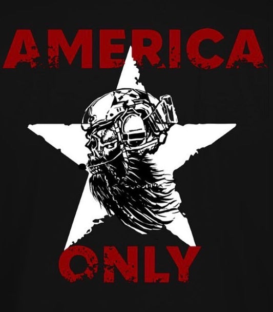 America Only Sticker