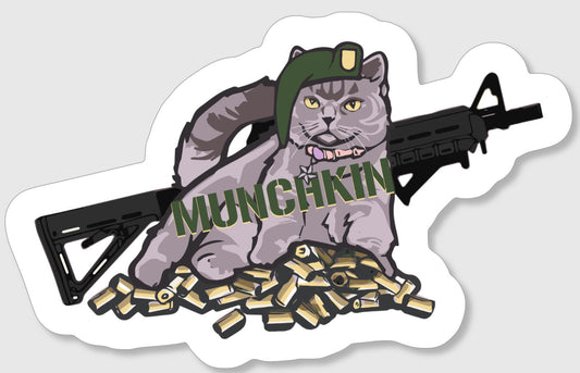 Sticker: VFT Munchkin 2x3''
