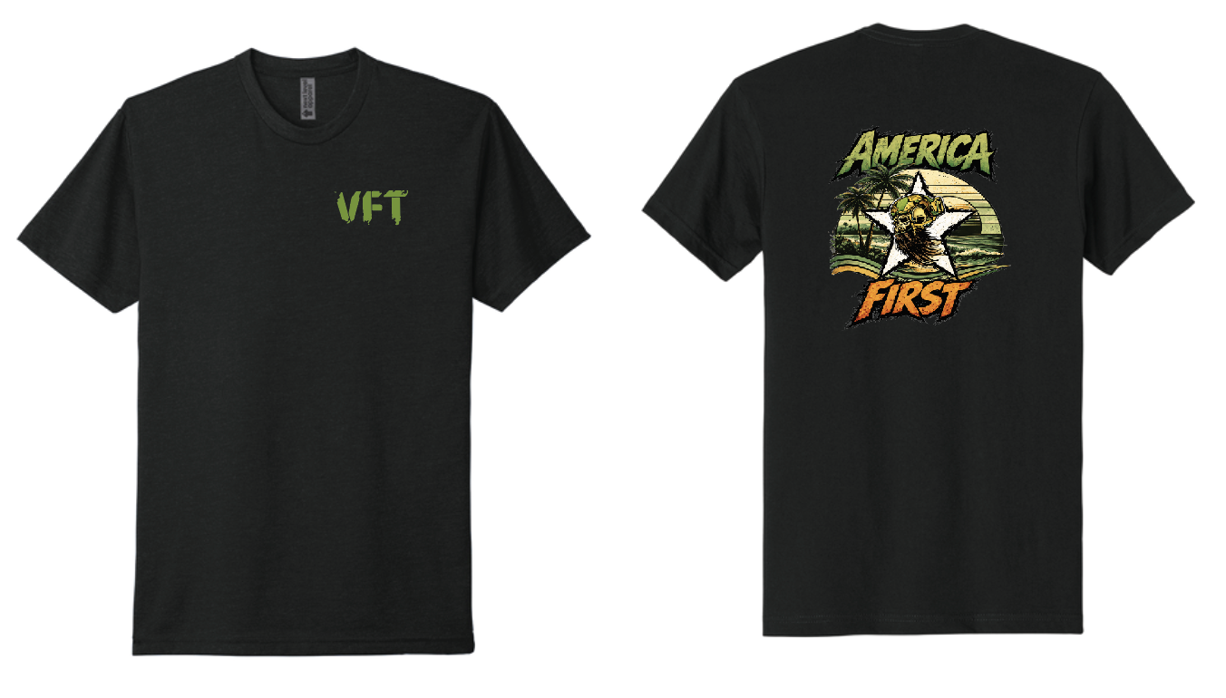 America First Summer Logo Tee