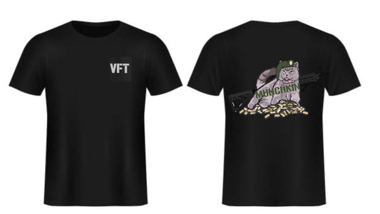 T-Shirt: Munchkin Green Beret Black