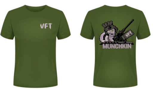 T-Shirt: Munchkin Quad Nods Green